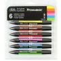 Zestaw Promarkerów Winsor&Newton, 6szt Vibrant Tones - 5